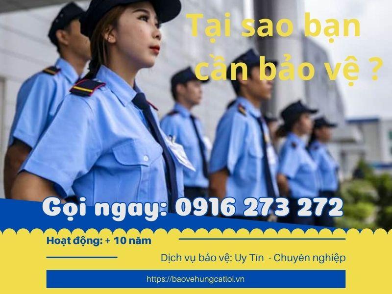 Dịch vụ bảo vệ chuyên nghiệp Công ty Bảo Vệ Hưng Cát Lợi tại TP HCM